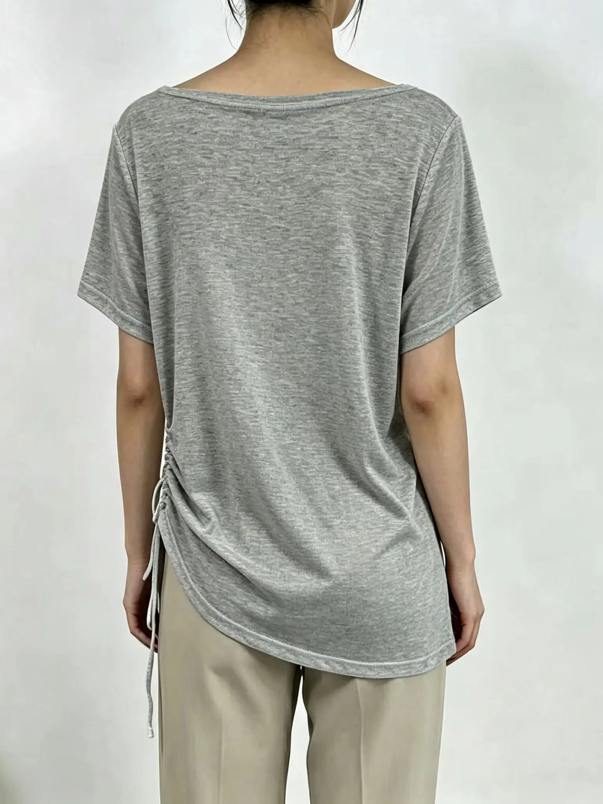 Pilates Yoga Wear, Thin Sports Tops, Loose Blouses, Short-Sleeved T-Shirts, High-End, Stylish, and Fashionable Fitness Wear