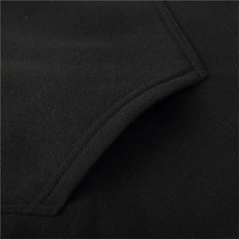 Men's Hoodie Autumn Winter High Grade Warm Sweatshirt Male Daily Casual Fashion Pullover Outdoor Gym Fitness Sporty Hooded Coats