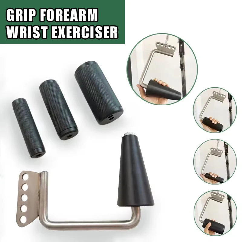 Ergonomic Steel Cable Machine Attachments,Pull Up Handles, Cable Handles, Gym Equipment, Exercise Handles for LAT, Home