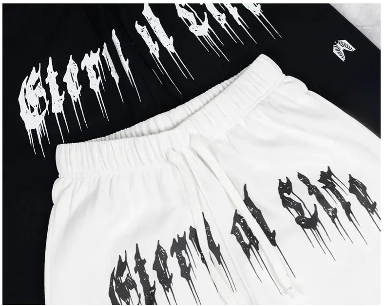 2025 European and American Men's New Year Wear Sports Pants Casual Sports Training Pants Men's Gym Pants