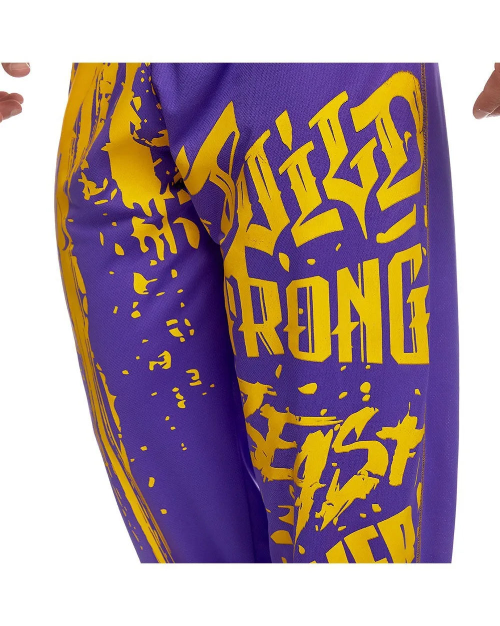 Mens Training Sport Trousers GYM Thin Pants Joggers Male Slim Casual Workout Fitness Running Graffiti Printed Breathable Pants