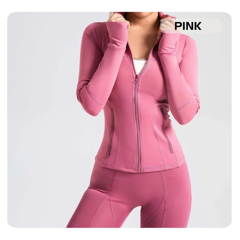 MINL Women's Sport Top Fitness Gym Workout Running Pilates Yoga Clothes with Sleeves - Comfortable Gym Wear Shirt for Fitness En