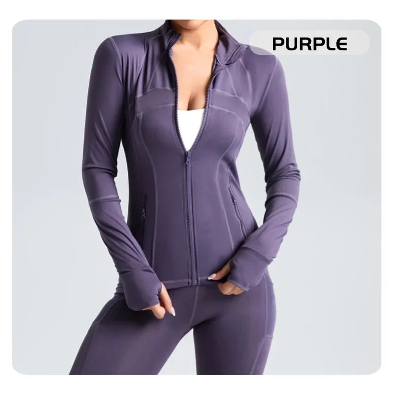 MINL Women's Sport Top Fitness Gym Workout Running Pilates Yoga Clothes with Sleeves - Comfortable Gym Wear Shirt for Fitness En
