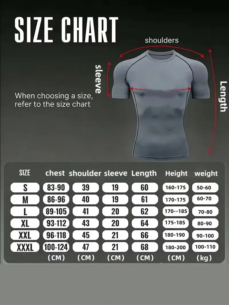 New Men's and Women's Fitness Clothes, New Fashionable Gothic Pattern Print, High Elasticity Muscle Fitness Shaping Design