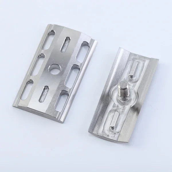 2026 Yaqi SLOPE Slant Safety Razor Head 316 Stainless Steel for Smooth Shaving
