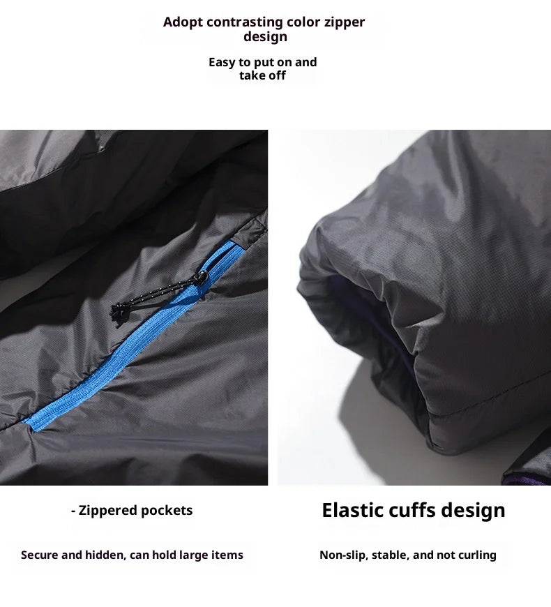 Windproof & Waterproof Winter Jacket  2025 Lightweight Abrasion-Resistant Parka with Hood Unisex Thermal Coat