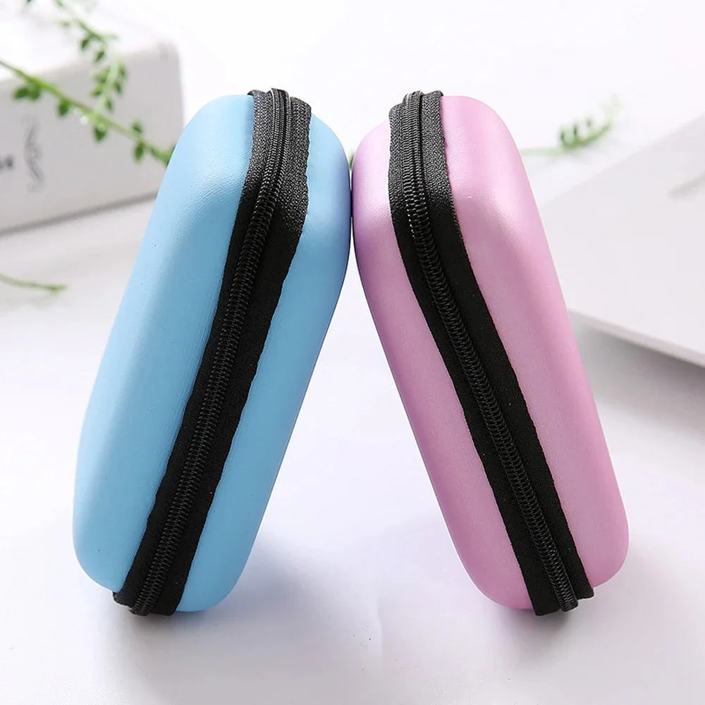 Portable Sundries Travel Storage Bag Charging Case for Earphone Package Zipper Bag Travel Cable Organizer Electronics Storage