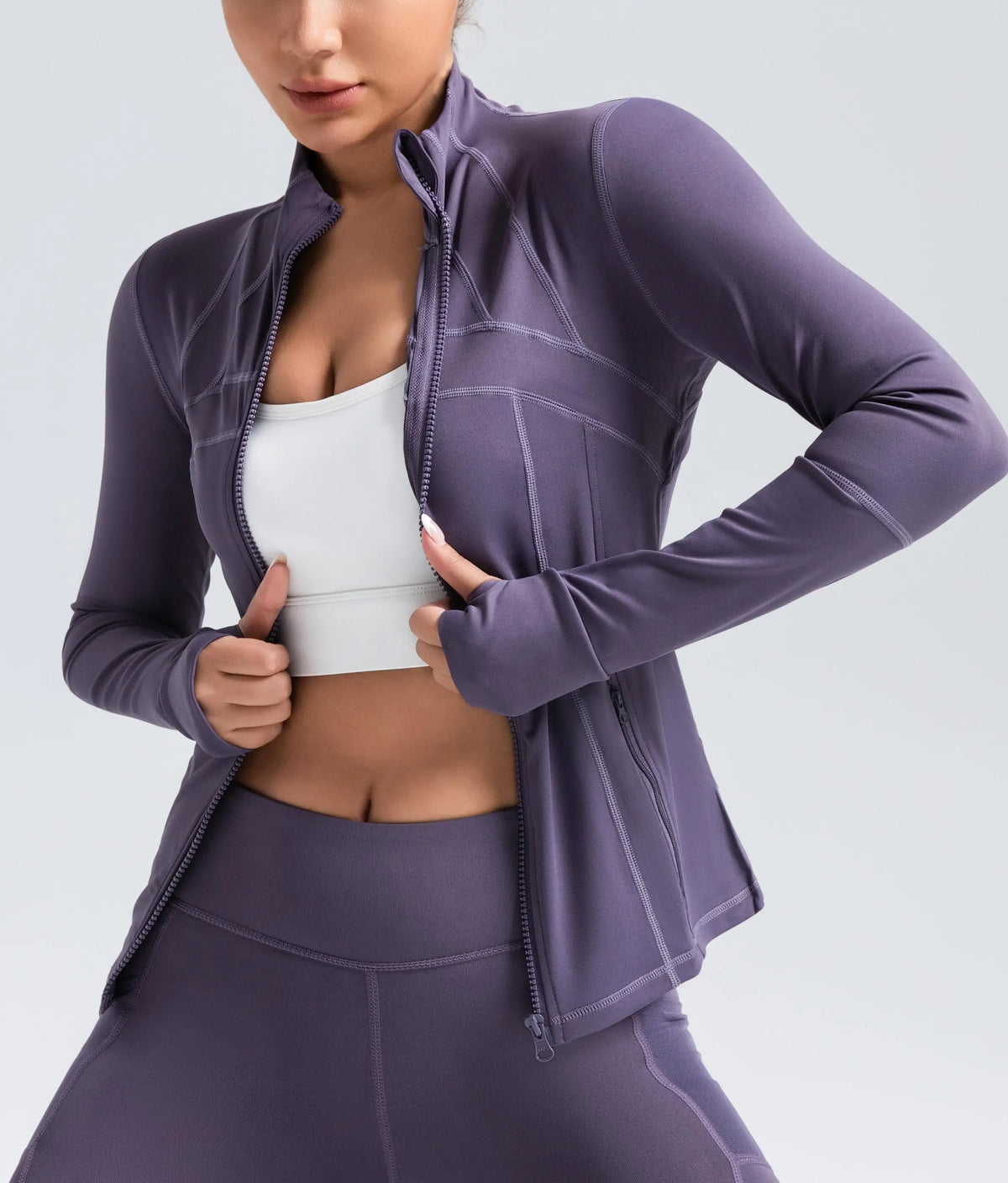 MINL Women's Sport Top Fitness Gym Workout Running Pilates Yoga Clothes with Sleeves - Comfortable Gym Wear Shirt for Fitness En