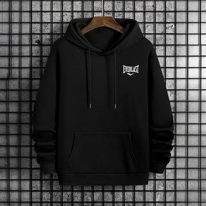 Men's Hoodie Autumn Winter High Grade Warm Sweatshirt Male Daily Casual Fashion Pullover Outdoor Gym Fitness Sporty Hooded Coats