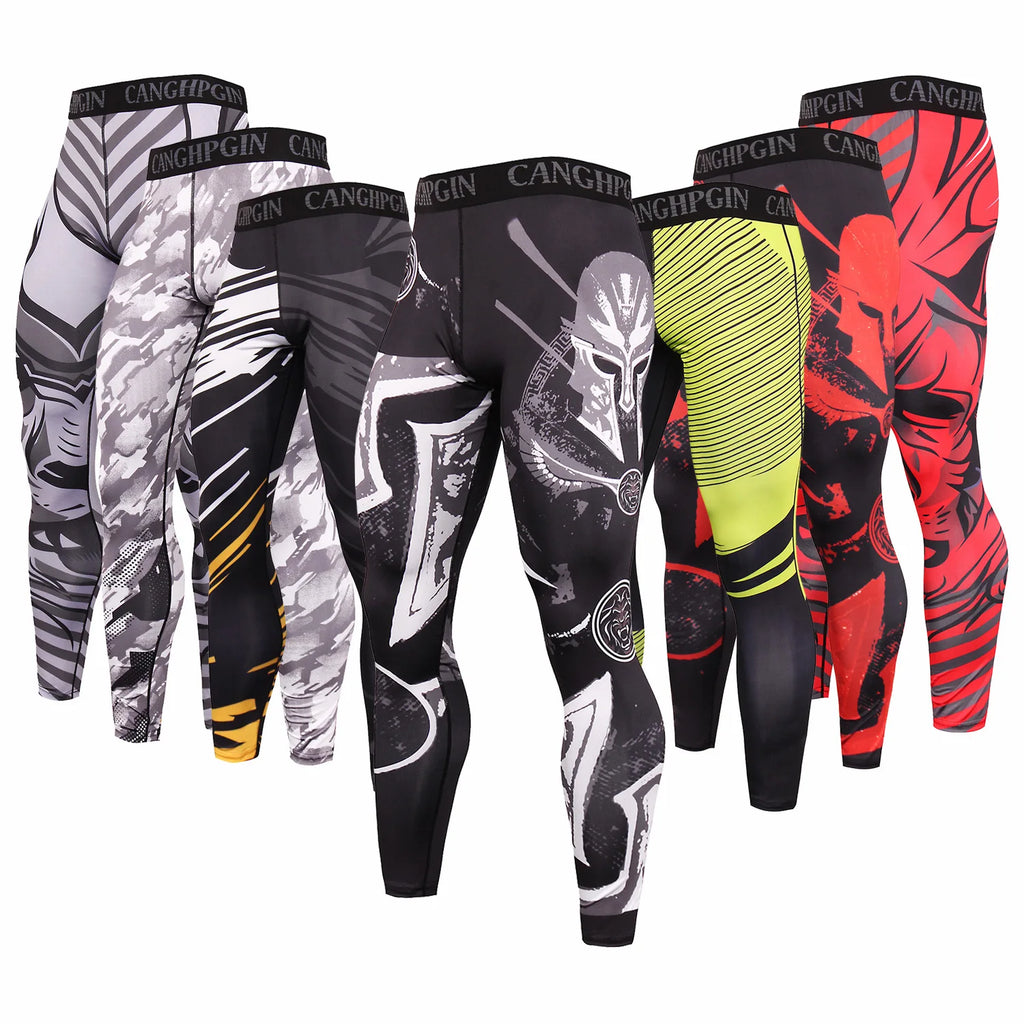 Men's Compression Pants Men Sportswear Training Legging Gym Skinny Trousers Tights Bottoms Jogging Sweatpants Running Pants Men
