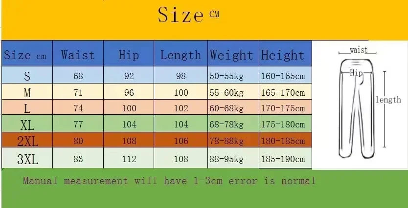 2025 European and American Men's New Year Wear Sports Pants Casual Sports Training Pants Men's Gym Pants