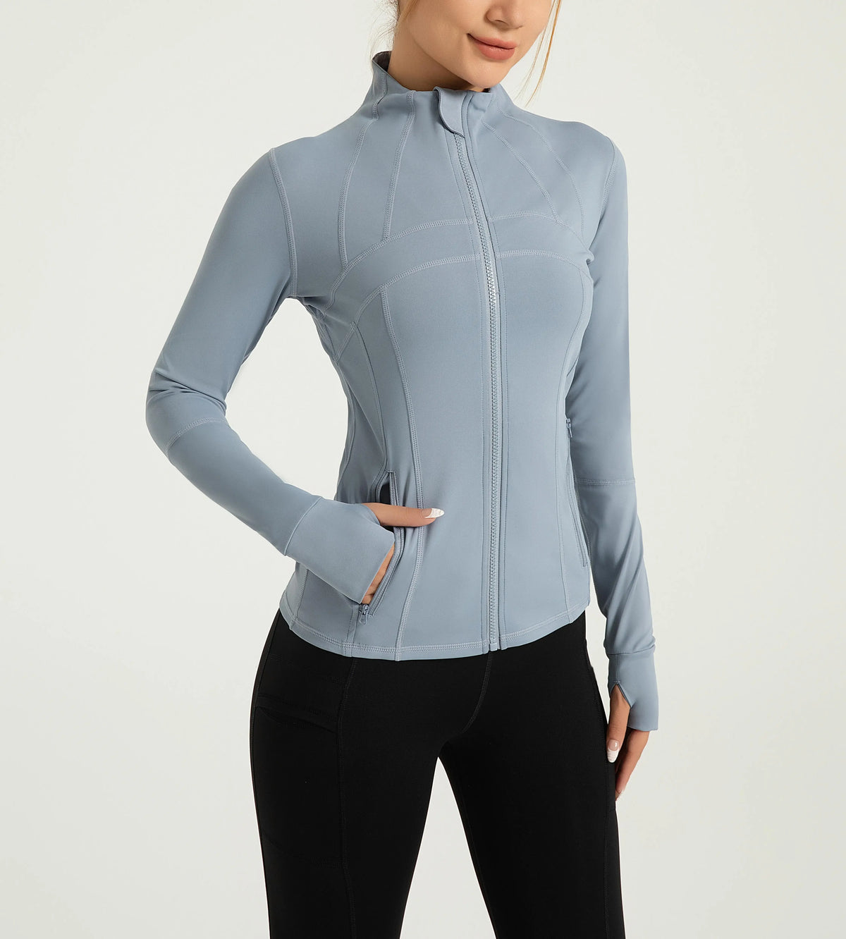 MINL Women's Sport Top Fitness Gym Workout Running Pilates Yoga Clothes with Sleeves - Comfortable Gym Wear Shirt for Fitness En