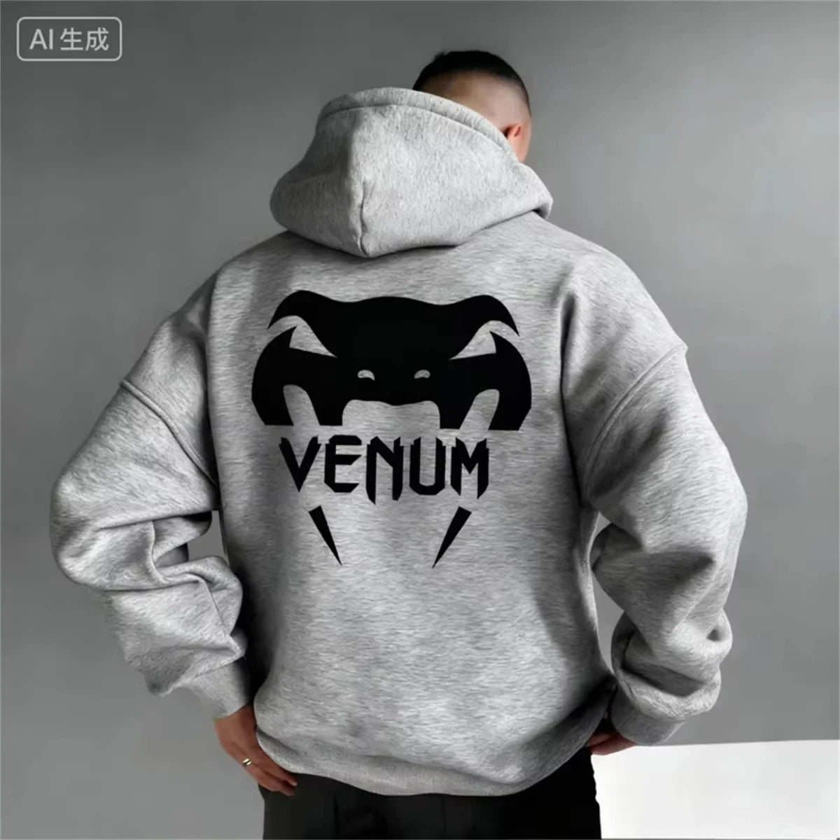 2026 NEw NEw New!  Men's Boxing Sports Hoodie, Warm and Comfortable Casual Hoodie for Autumn and Winter, Fashionable Printed