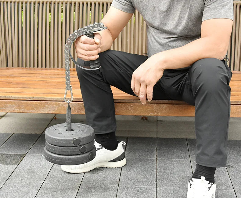 Arm Muscle Training Device Wrist Strength Training Device Fitness Grip Wrist Wrestling Trainer Exercise Device for Barbell