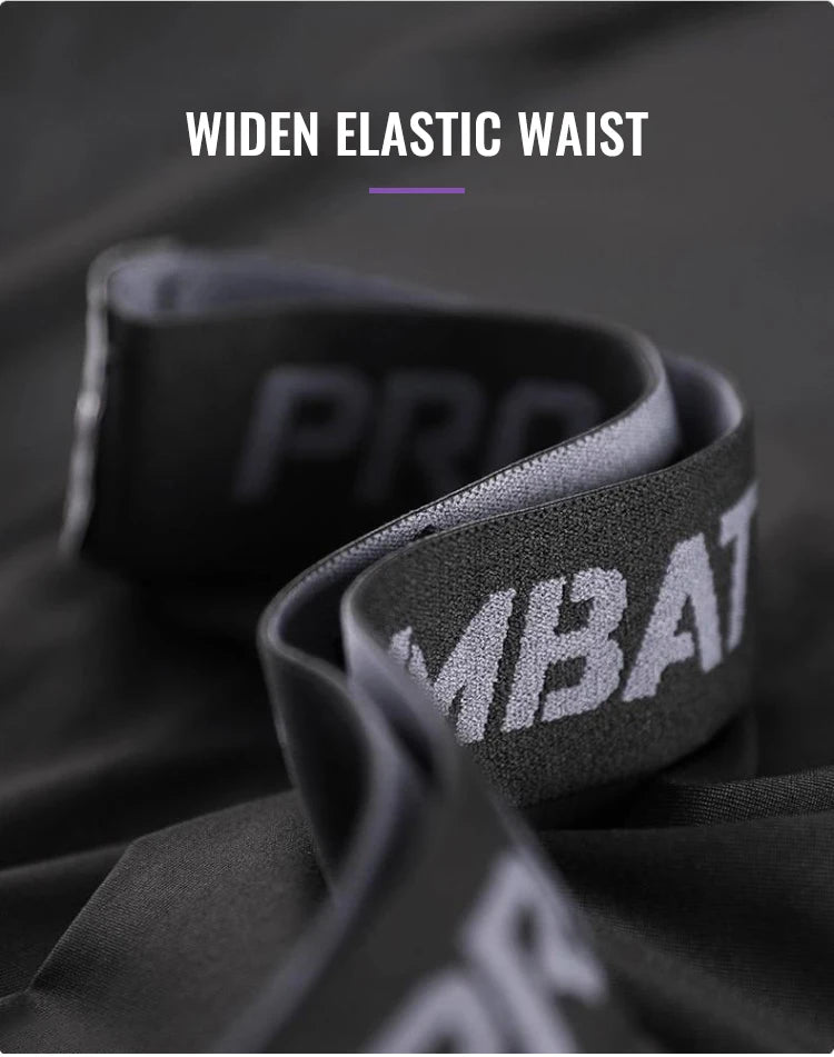 Compression Pant Men Training Gym Leggings with Pockets Running Tights Fitness Basketball Jogging Workout Trouser Polyester