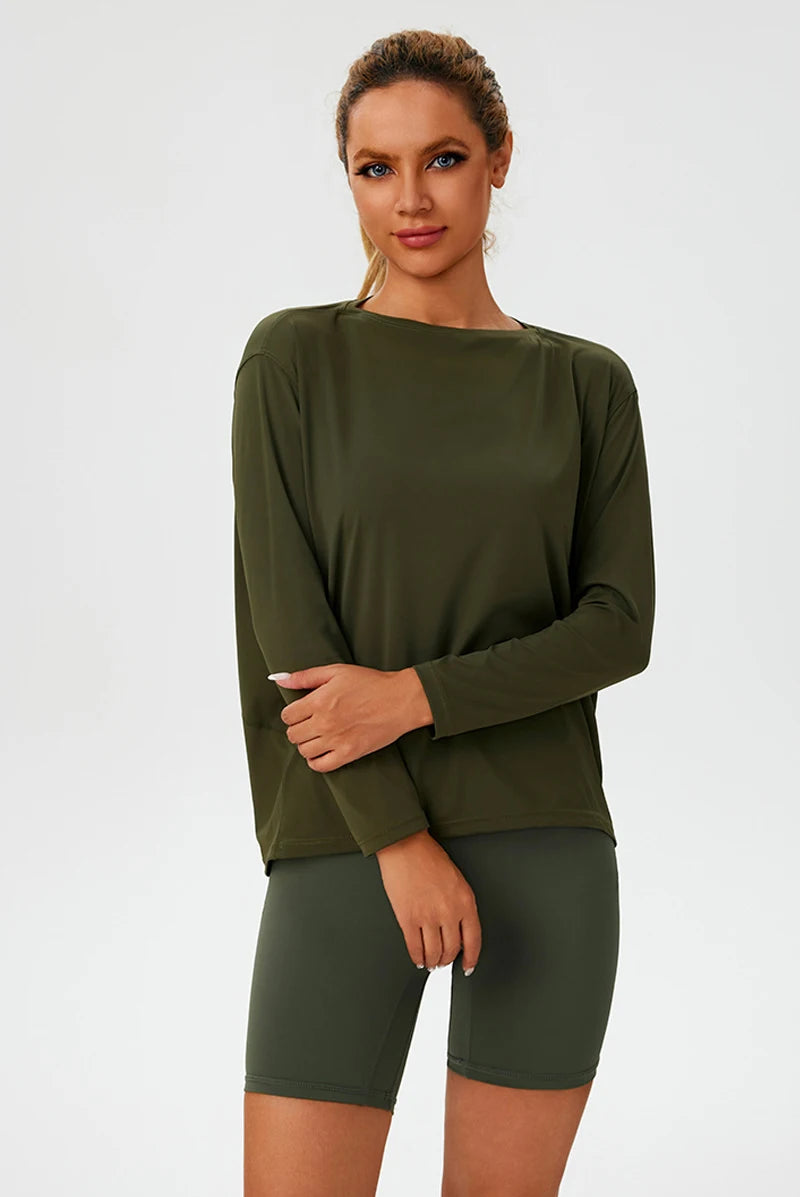 Fitness Women's Gym Clothes Sports Top Woman Gym Arm Sleeves Woman Fashion Youth Women's Blouses Clothing Sportswear Shirt Yoga