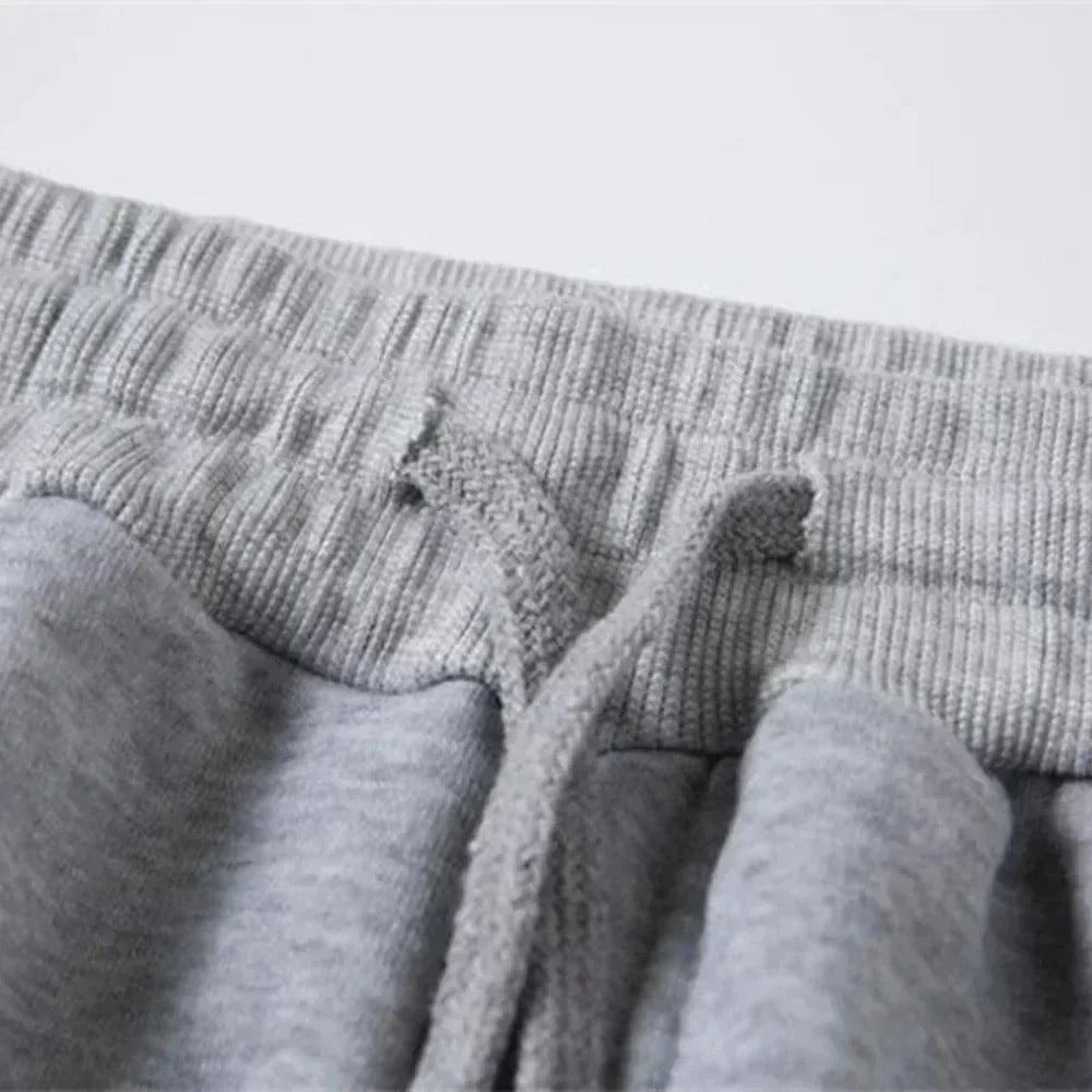 Mens Casual Pants Autumn Winter Sweatpants Gym Trousers Fashion Solid Color Workout Long Pants Men Running Jogger Sports