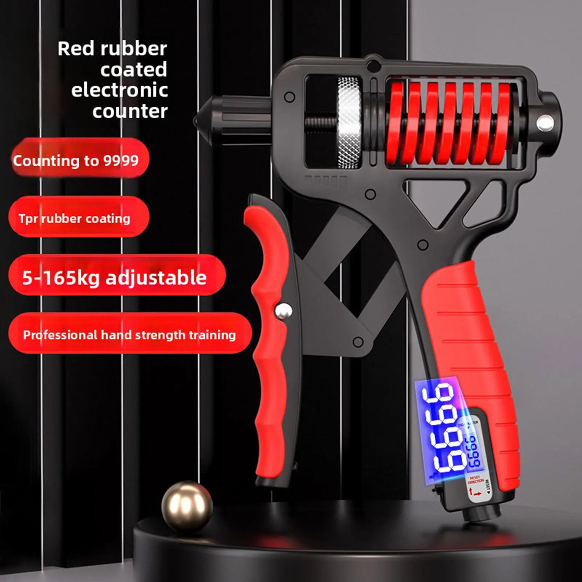 5–165kg Wrist Forearm Trainers With Counter Adjustable Hand Grip Strengthener Can Quickly Strengthen Forearm Strength Equipment