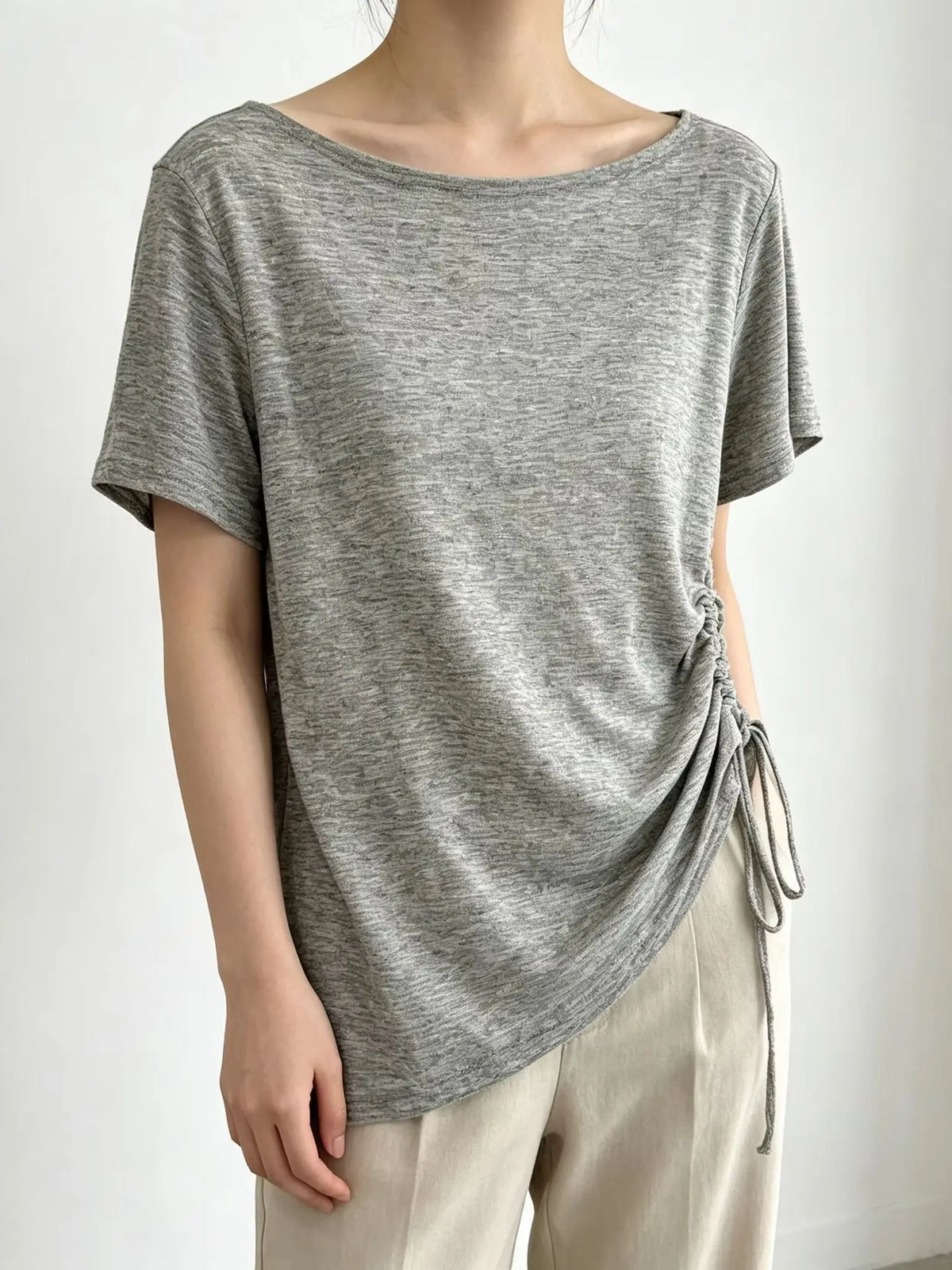Pilates Yoga Wear, Thin Sports Tops, Loose Blouses, Short-Sleeved T-Shirts, High-End, Stylish, and Fashionable Fitness Wear