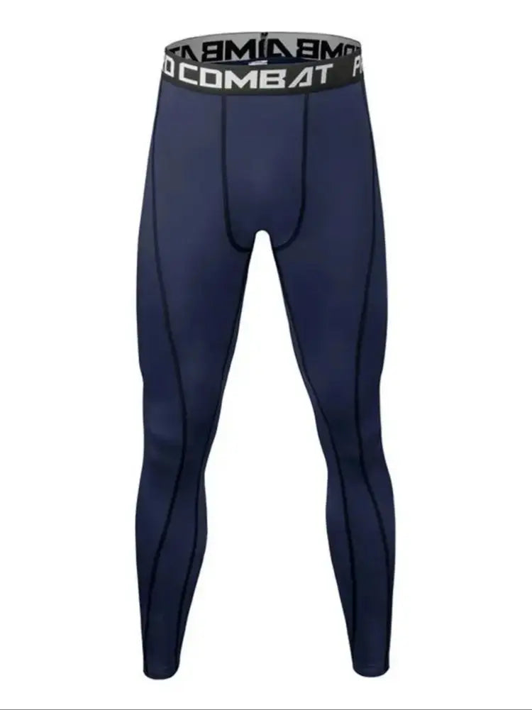 Men's Compression Pants Men Sportswear Training Legging Gym Skinny Trousers Tights Bottoms Jogging Sweatpants Running Pants Men