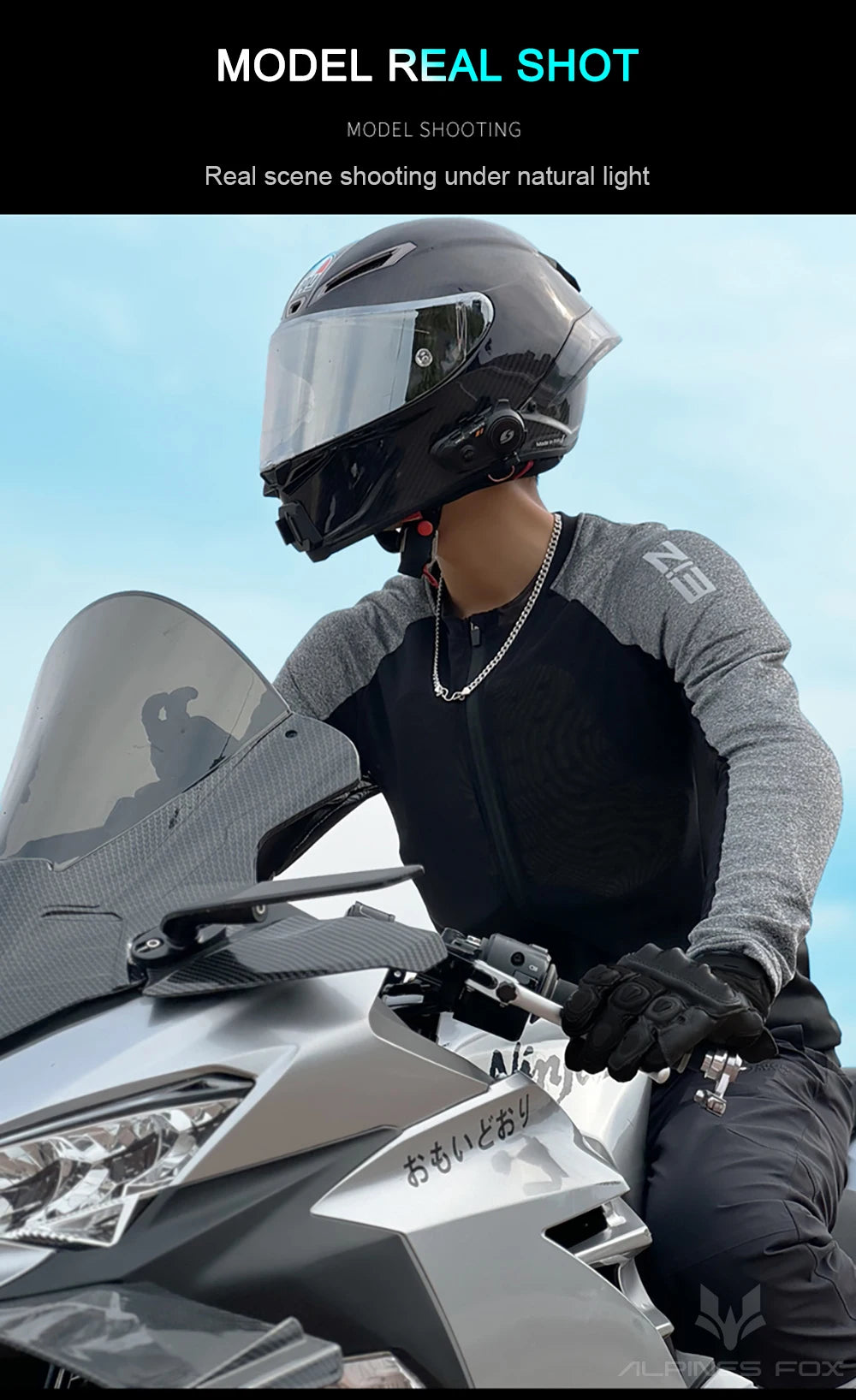 Men Motorcycle Jacket with Soft Gear Racing Pads MTB Downhill Sports Breathable High Elastic Lightweight Motocross Shirt