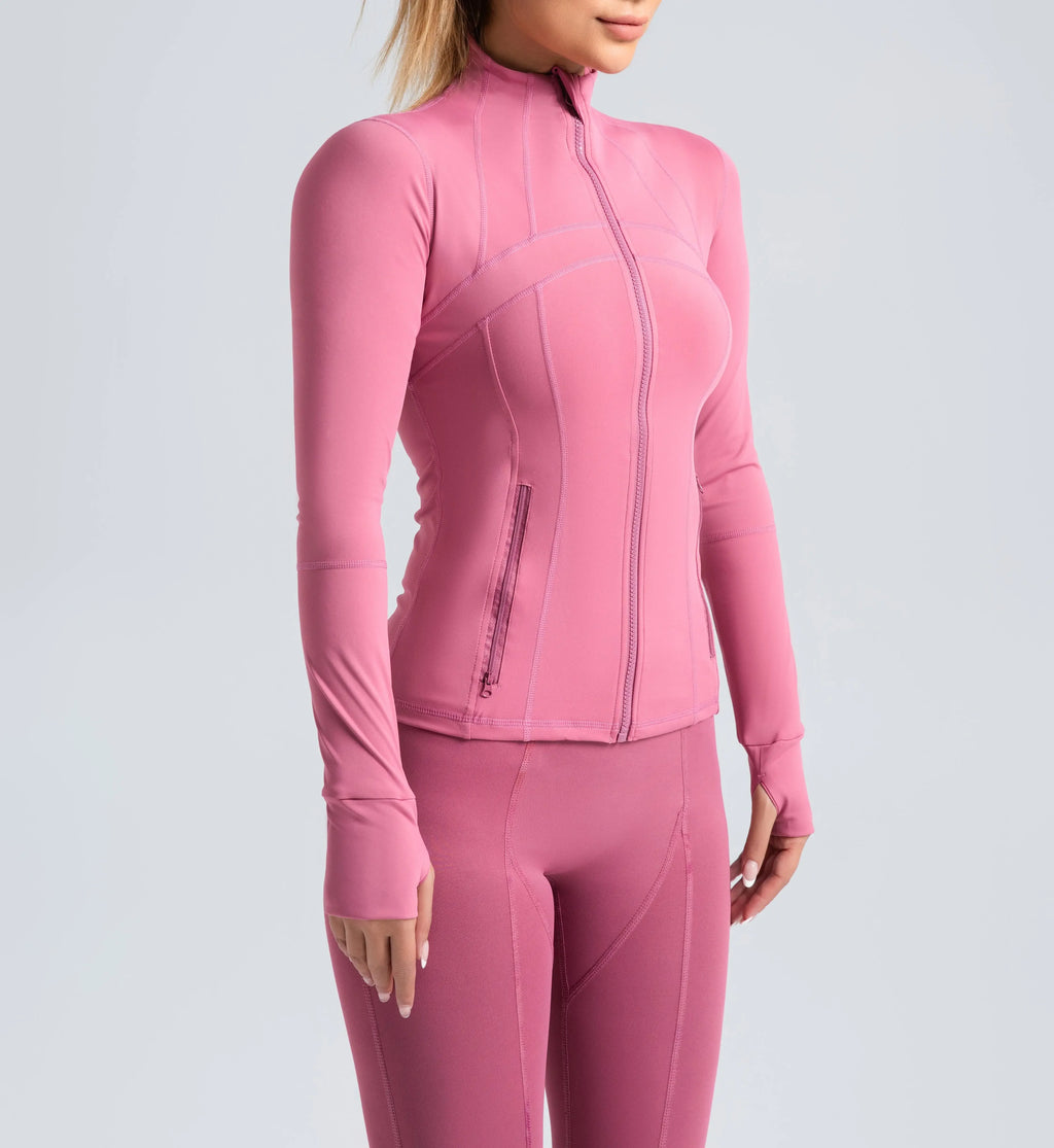 MINL Women's Sport Top Fitness Gym Workout Running Pilates Yoga Clothes with Sleeves - Comfortable Gym Wear Shirt for Fitness En