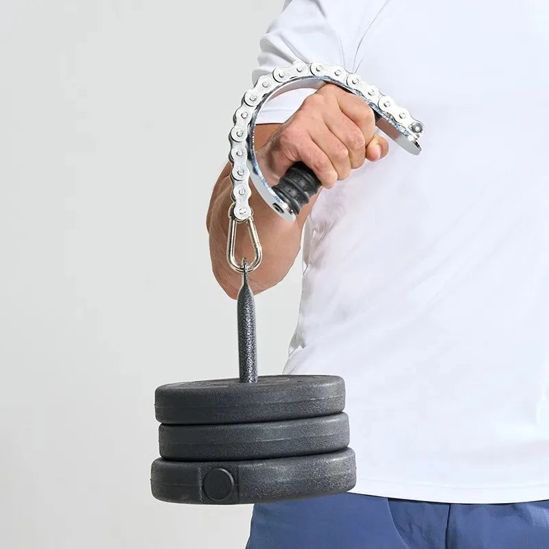 Arm Muscle Training Device Wrist Strength Training Device Fitness Grip Wrist Wrestling Trainer Exercise Device for Barbell