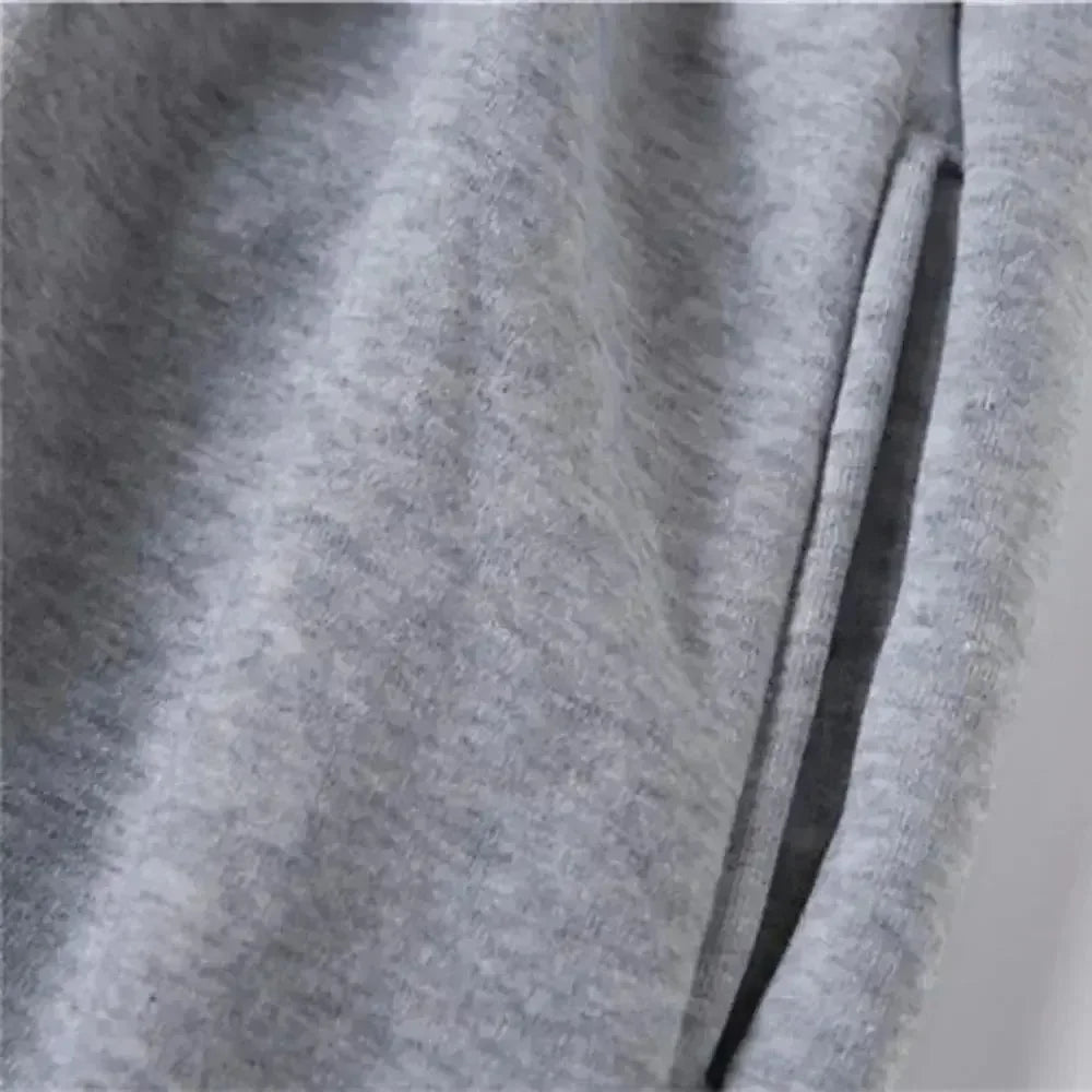 Mens Casual Pants Autumn Winter Sweatpants Gym Trousers Fashion Solid Color Workout Long Pants Men Running Jogger Sports