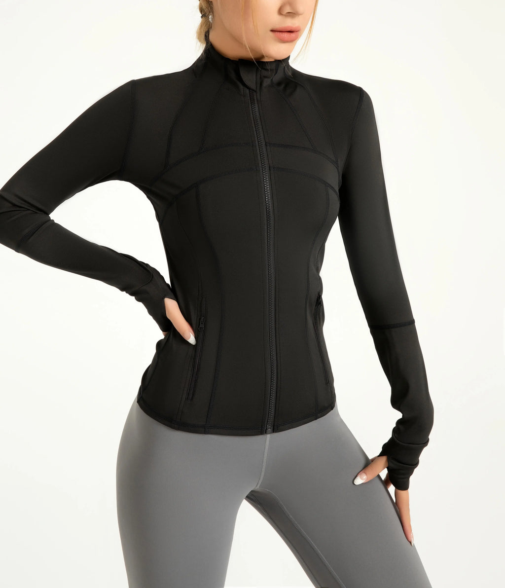 MINL Women's Sport Top Fitness Gym Workout Running Pilates Yoga Clothes with Sleeves - Comfortable Gym Wear Shirt for Fitness En