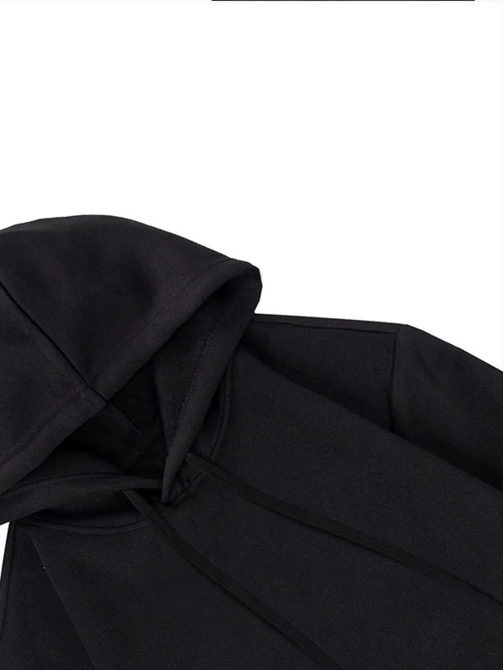 Men Hip Hop Sport Hoodie Gothic Angel Thorn Back Sleeve Graphic Hooded Sweatshirt Dark Punk Streetwear Loose Casual Pullover