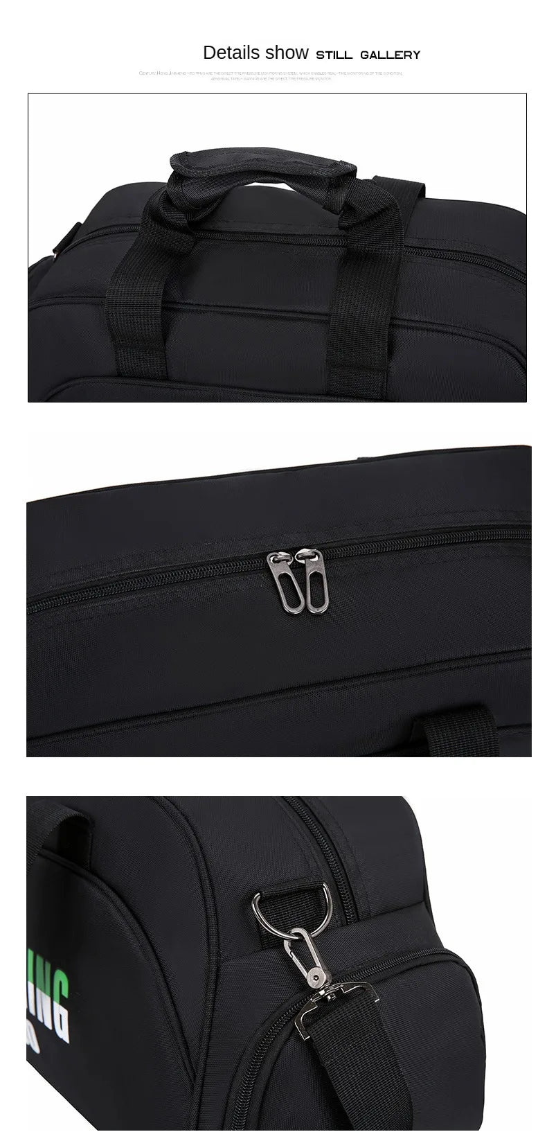 Custom Gym Fitness Bag Basketball Sports Bag Personality Customization Dry Wet Separation Yoga Travel Bag Print Photo DIY Name