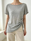 Pilates Yoga Wear, Thin Sports Tops, Loose Blouses, Short-Sleeved T-Shirts, High-End, Stylish, and Fashionable Fitness Wear