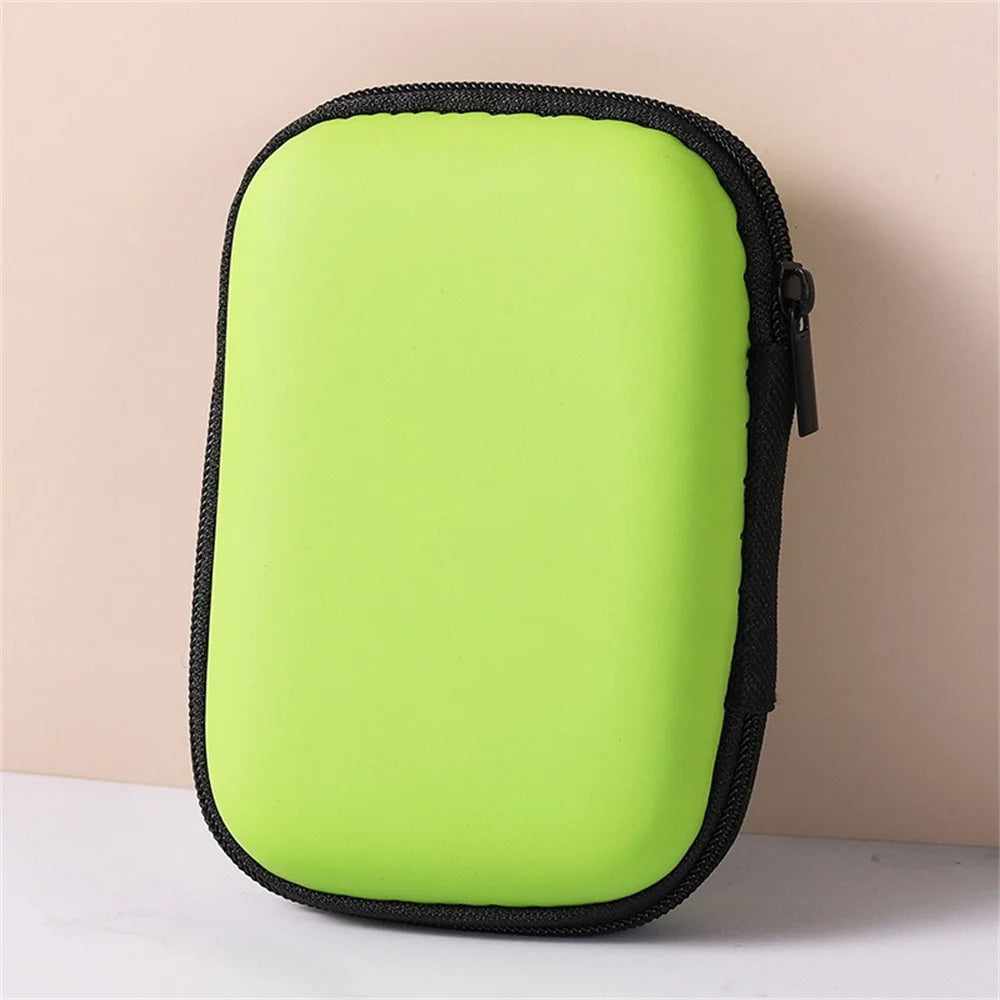 Portable Sundries Travel Storage Bag Charging Case for Earphone Package Zipper Bag Travel Cable Organizer Electronics Storage