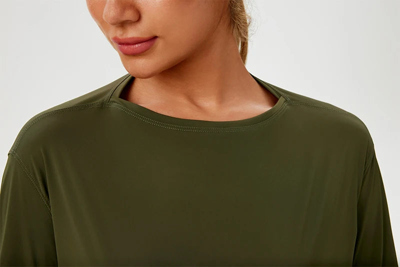 Fitness Women's Gym Clothes Sports Top Woman Gym Arm Sleeves Woman Fashion Youth Women's Blouses Clothing Sportswear Shirt Yoga