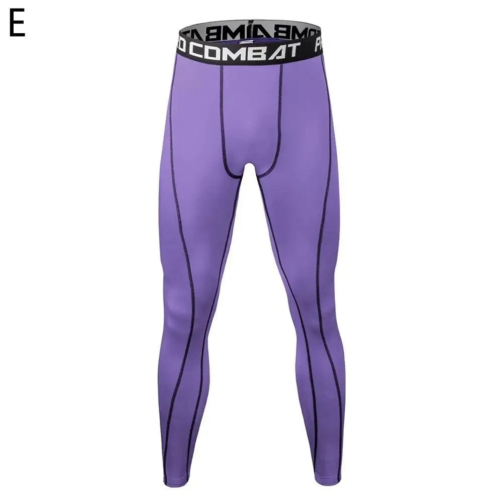 Men's Compression Pants Men Sportswear Training Legging Gym Skinny Trousers Tights Bottoms Jogging Sweatpants Running Pants Men
