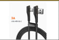 Usb-c L kontakt 2 m 3a för snabbladdning
