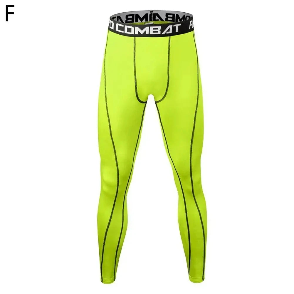 Men's Compression Pants Men Sportswear Training Legging Gym Skinny Trousers Tights Bottoms Jogging Sweatpants Running Pants Men