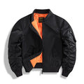 Winter Jackets for Boys Coat Men Lightweight Thick Army MA-1 Flight Bomber Jackets Streetwear Varsity Pilot Parkas Coat Men