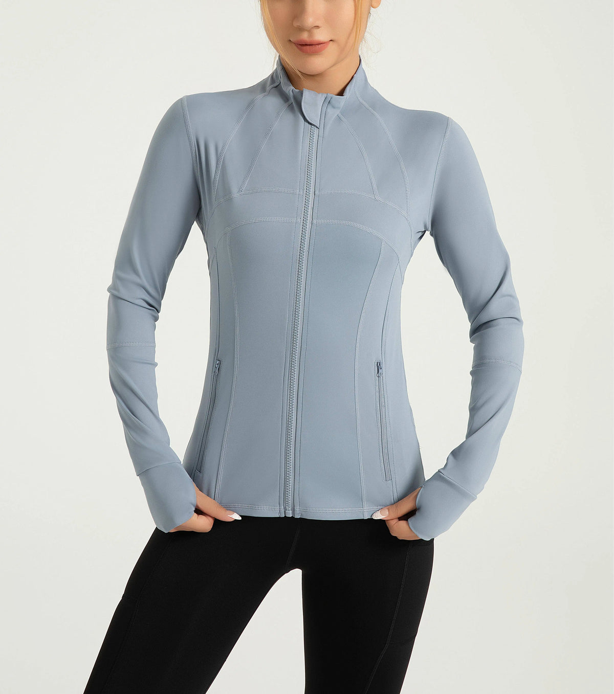MINL Women's Sport Top Fitness Gym Workout Running Pilates Yoga Clothes with Sleeves - Comfortable Gym Wear Shirt for Fitness En