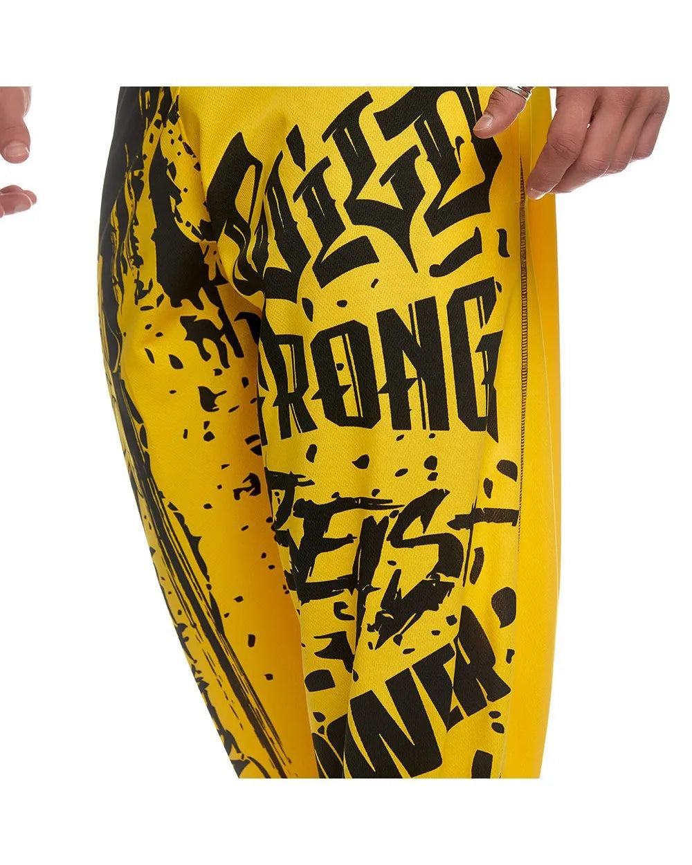 Mens Training Sport Trousers GYM Thin Pants Joggers Male Slim Casual Workout Fitness Running Graffiti Printed Breathable Pants