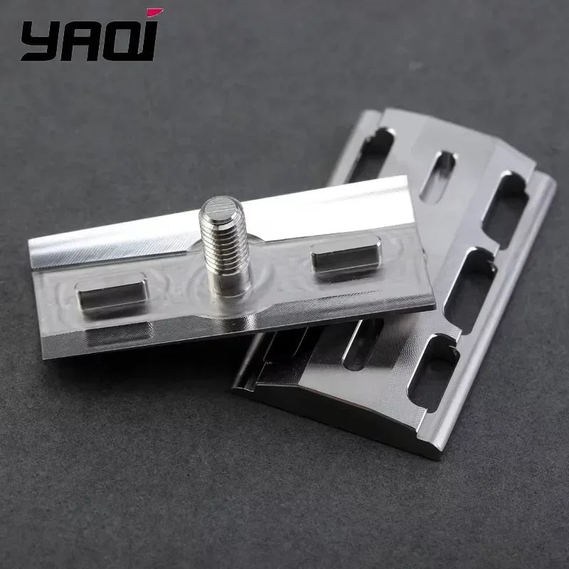2026 Yaqi SLOPE Slant Safety Razor Head 316 Stainless Steel for Smooth Shaving