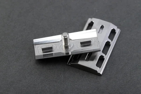 2026 Yaqi SLOPE Slant Safety Razor Head 316 Stainless Steel for Smooth Shaving