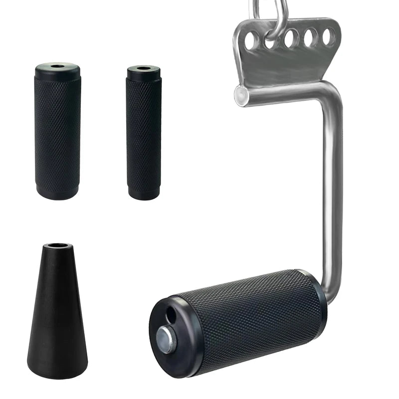 Arm Wrestling Handles, Fat Armwresting Training Equipment LAT Pulldown Attachments D Handle