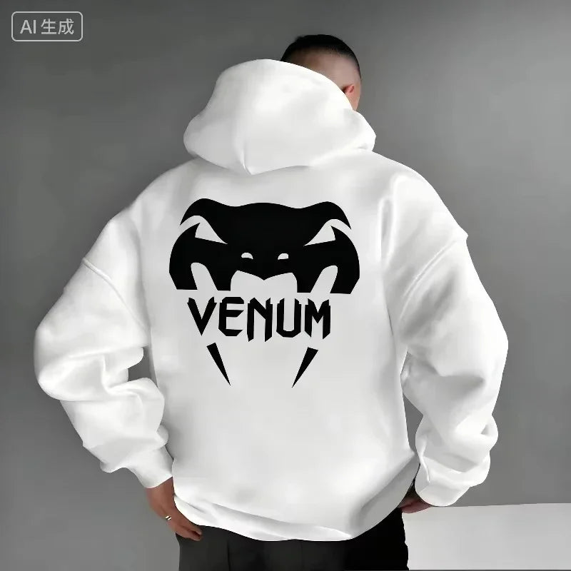 2026 NEw NEw New!  Men's Boxing Sports Hoodie, Warm and Comfortable Casual Hoodie for Autumn and Winter, Fashionable Printed