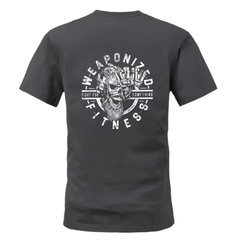 New Summer Men's Military-style Tactical Pattern T-shirt High-quality Fabric Street Fashion Style 100% Pure Cotton Soft Material