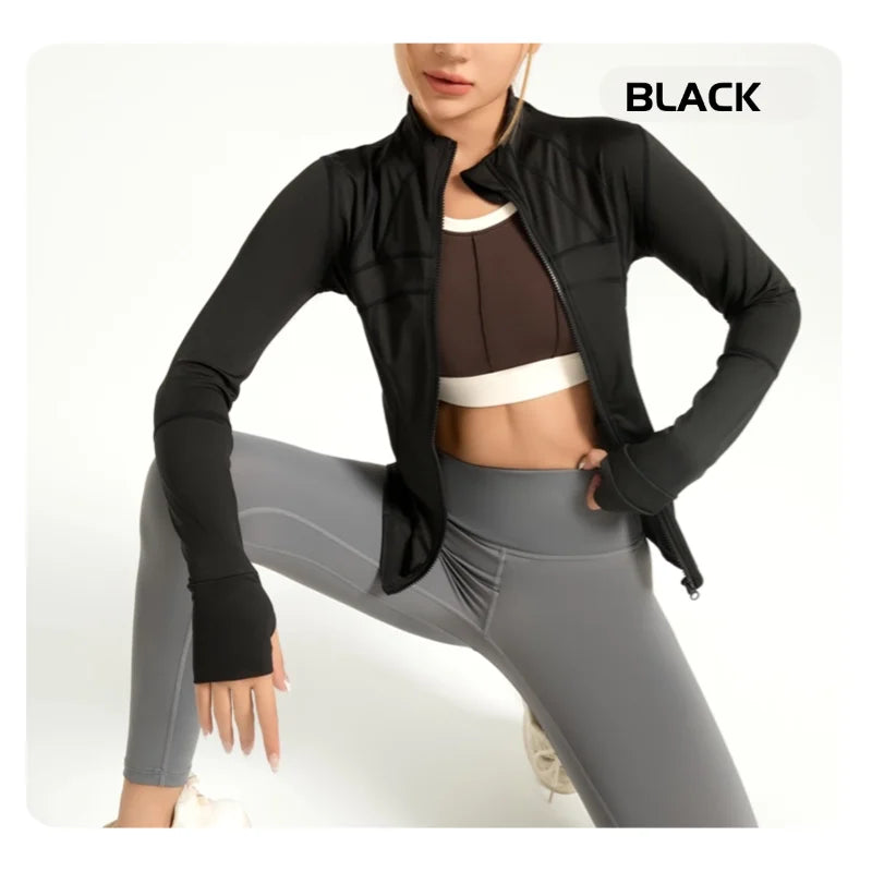 MINL Women's Sport Top Fitness Gym Workout Running Pilates Yoga Clothes with Sleeves - Comfortable Gym Wear Shirt for Fitness En
