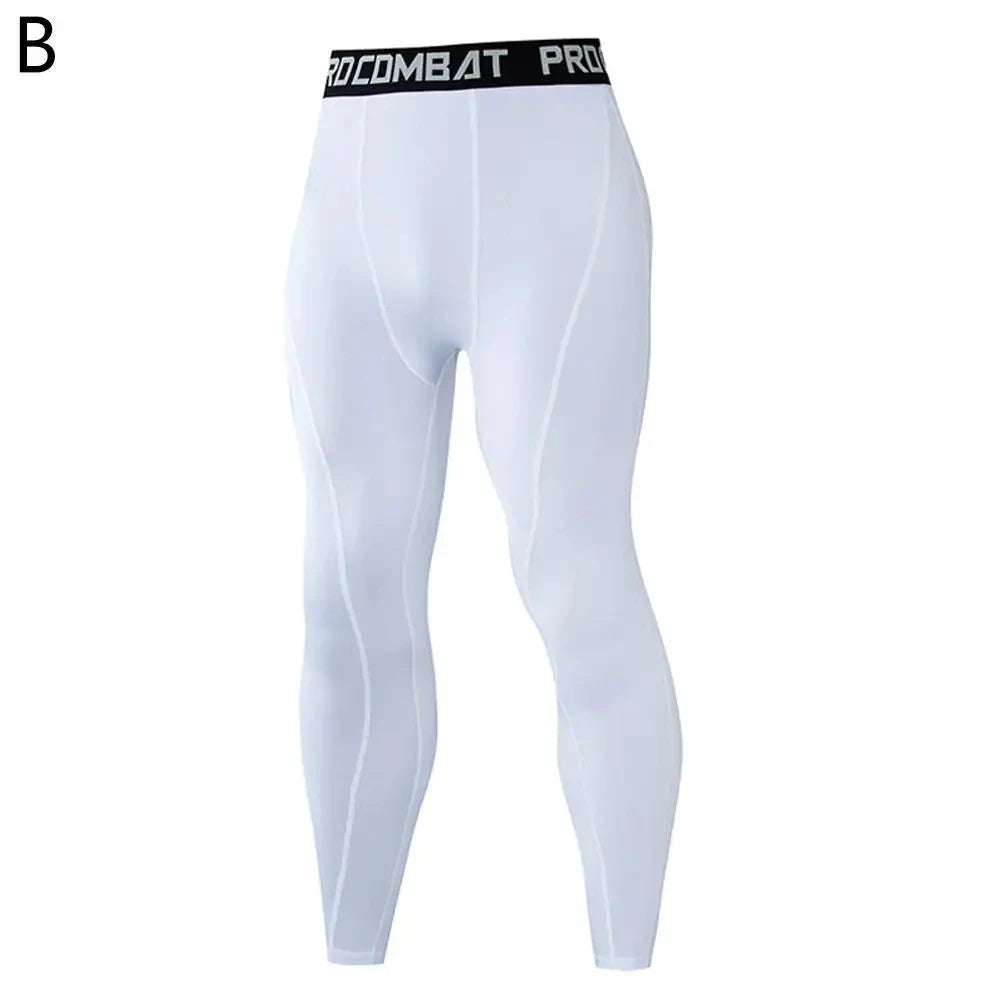 Men's Compression Pants Men Sportswear Training Legging Gym Skinny Trousers Tights Bottoms Jogging Sweatpants Running Pants Men