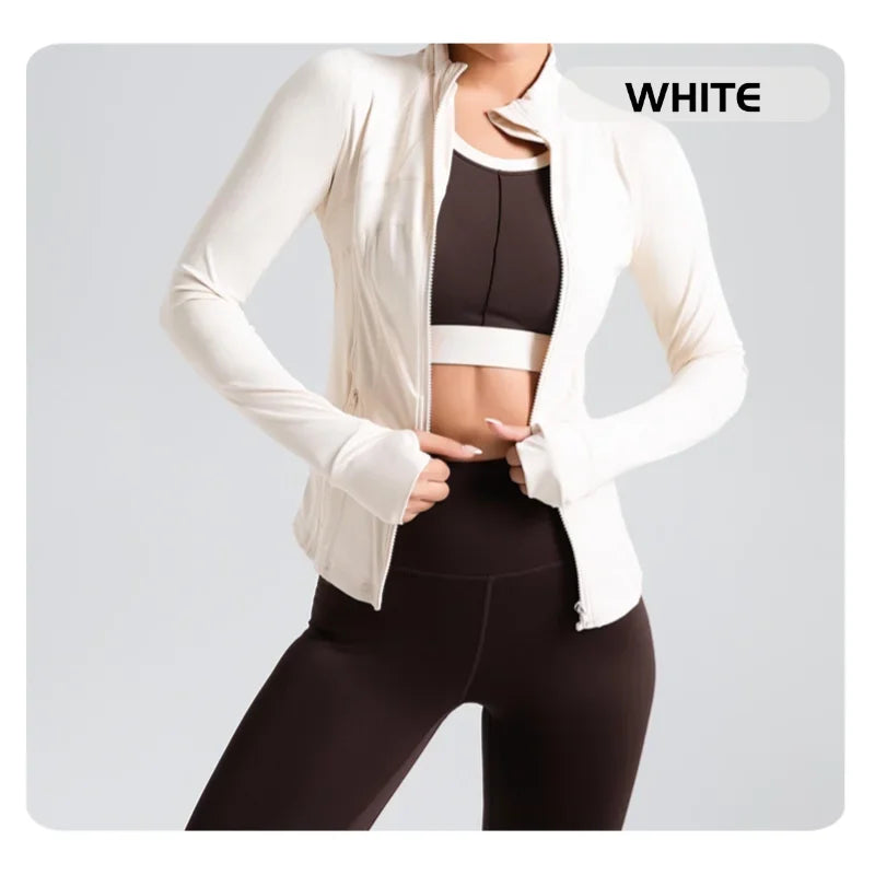 MINL Women's Sport Top Fitness Gym Workout Running Pilates Yoga Clothes with Sleeves - Comfortable Gym Wear Shirt for Fitness En