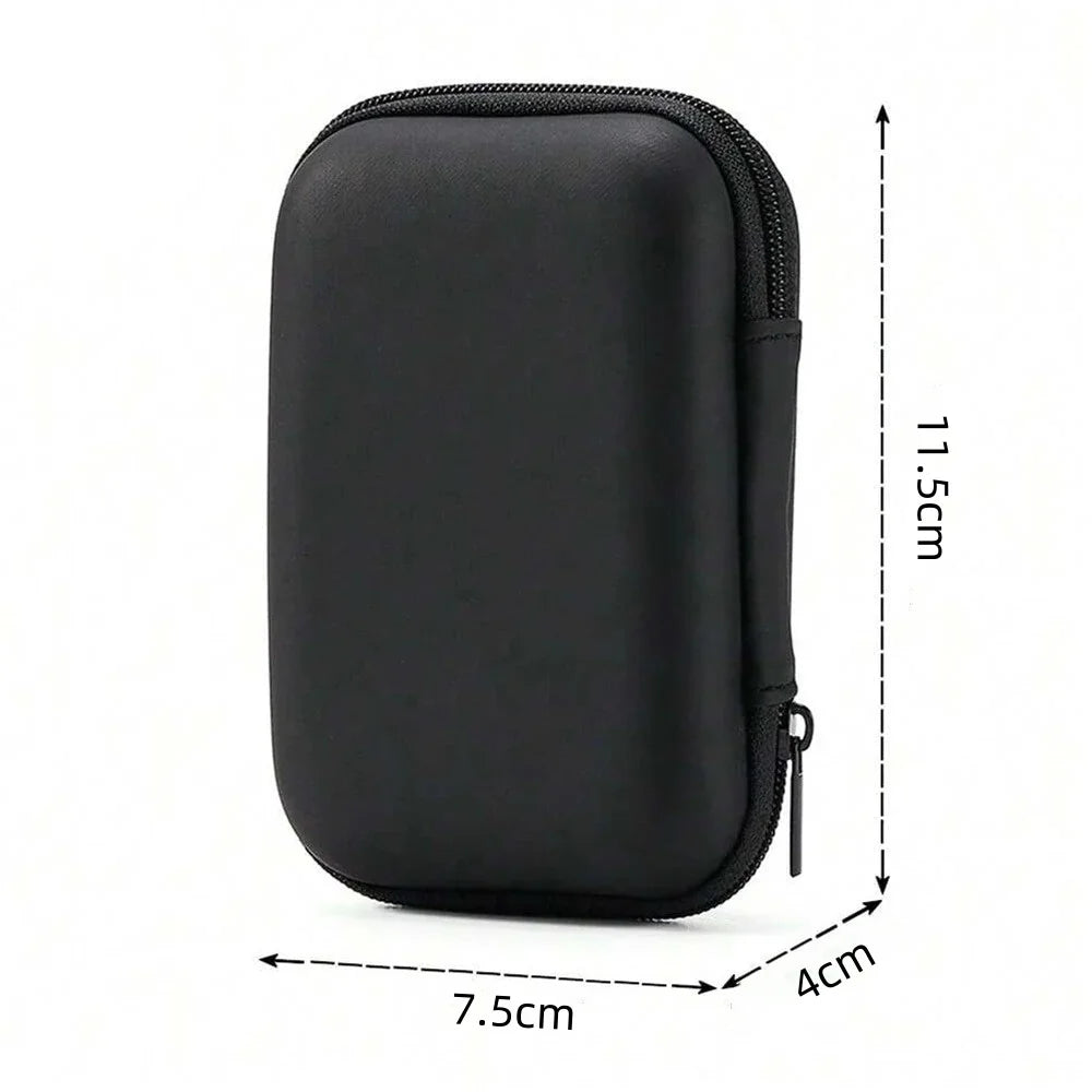Portable Sundries Travel Storage Bag Charging Case for Earphone Package Zipper Bag Travel Cable Organizer Electronics Storage